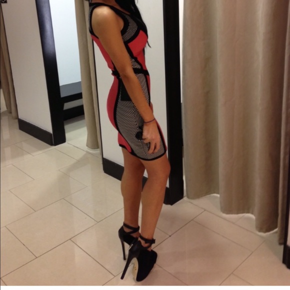 Bebe Colorblock Dress - Picture 2 of 4